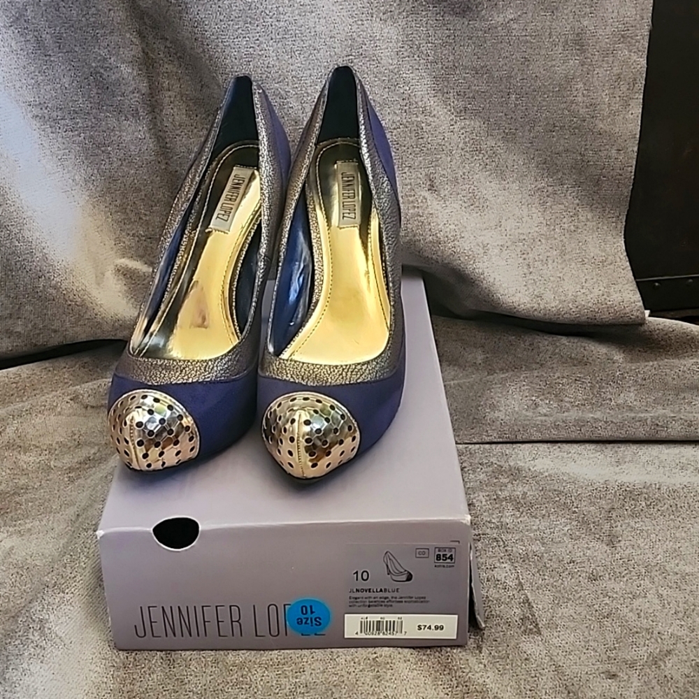 Jennifer Lopez, Novella in Blue, size 10